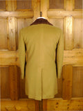 26/0069 fabulous 1960s vintage chester barrie for harrods cashmere camel coat w/ brown astrakhan collar 40