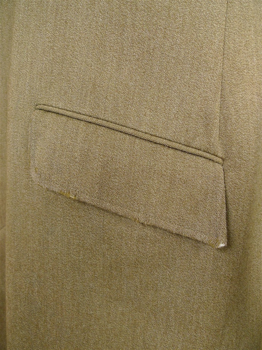 26/0100 vintage john g hardy stone venetian wool covert coat overcoat 48