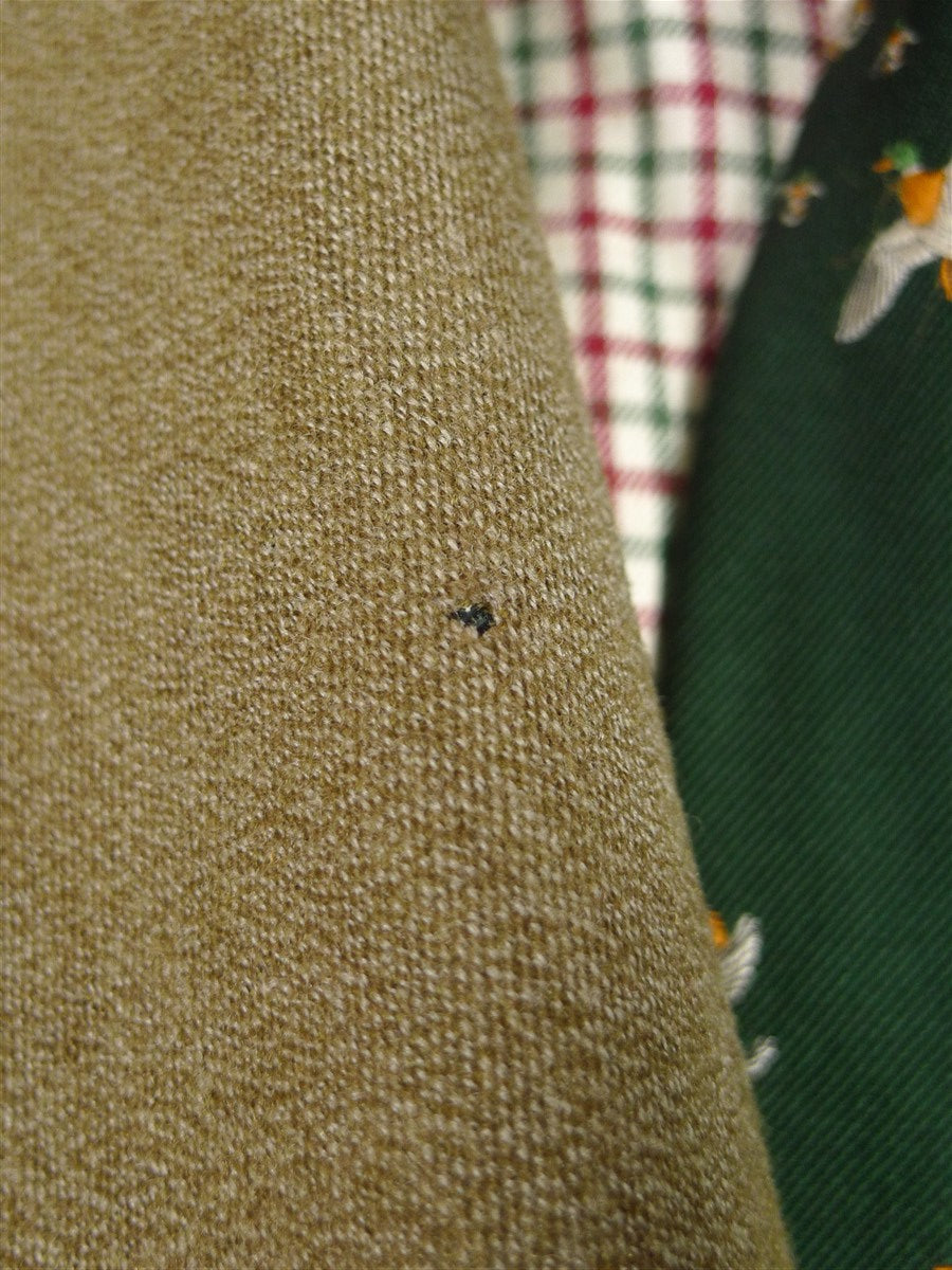 26/0100 vintage john g hardy stone venetian wool covert coat overcoat 48