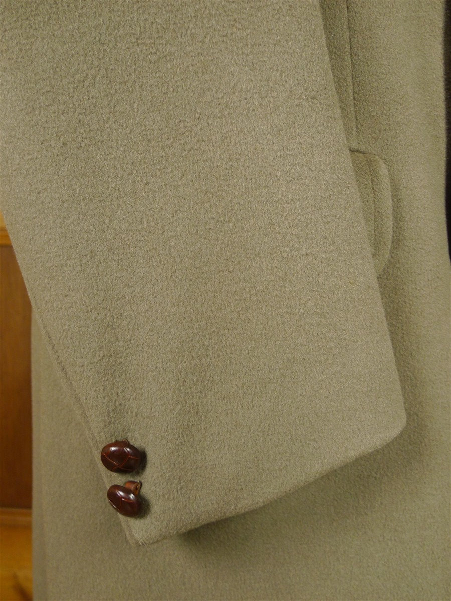 26/0103 vintage extra-heavyweight crombie melton wool d/b british warm overcoat coat 41-42