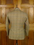 26/0126 vintage lambourne philips & piper heavyweight bold check tweed jacket 40 short