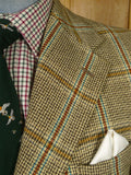 26/0126 vintage lambourne philips & piper heavyweight bold check tweed jacket 40 short