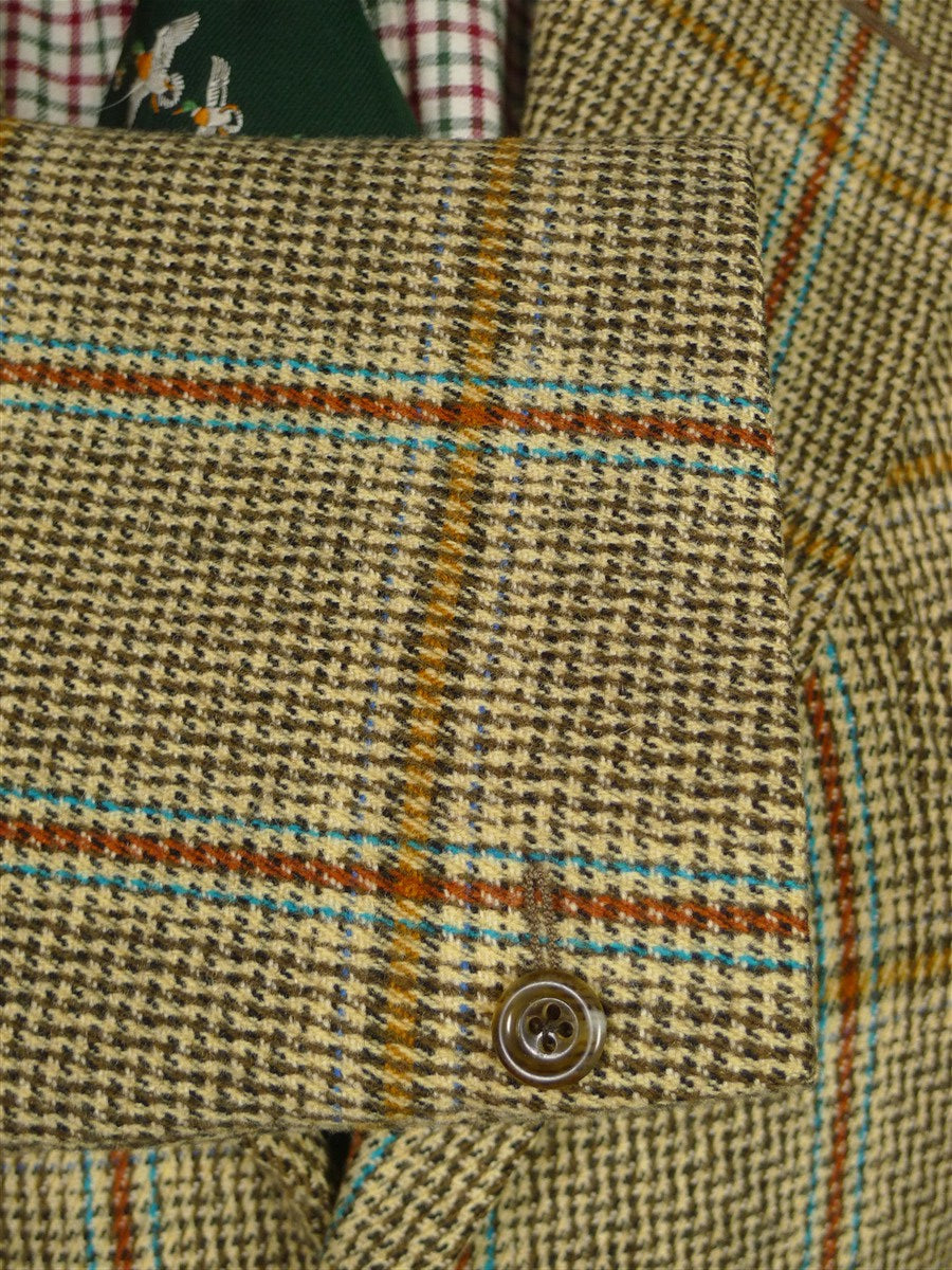 26/0126 vintage lambourne philips & piper heavyweight bold check tweed jacket 40 short