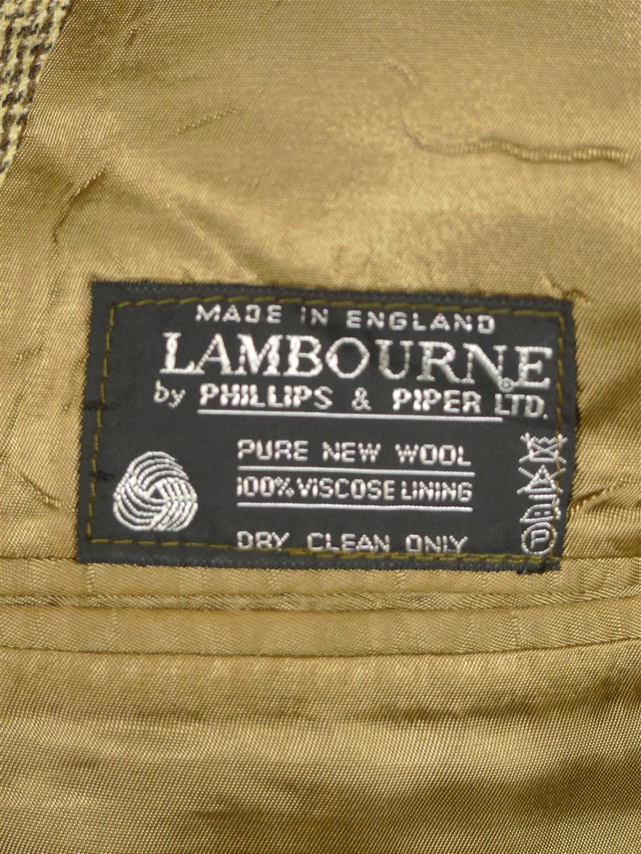 26/0126 vintage lambourne philips & piper heavyweight bold check tweed jacket 40 short
