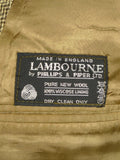 26/0126 vintage lambourne philips & piper heavyweight bold check tweed jacket 40 short