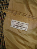 26/0142 vintage crombie pure lambswool glen check tweed sports jacket blazer 38 regular