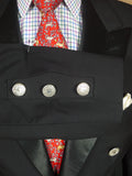 26/0146 immaculate bespoke tailored prince charlie black mohair evening jacket 39 short to regular