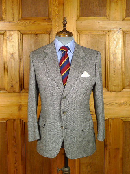 26/0156 near immaculate brioni pure cashmere grey barleycorn weave sports jacket blazer 39 short
