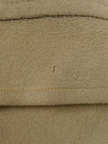 26/0176 vintage 1950s 1960s gieves savile row extra-heavyweight british warm overcoat coat w/ original leather buttons 39