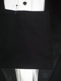 26/0209 ralph lauren black 100% wool lightweight evening tailcoat w/ satin facings 40 regular