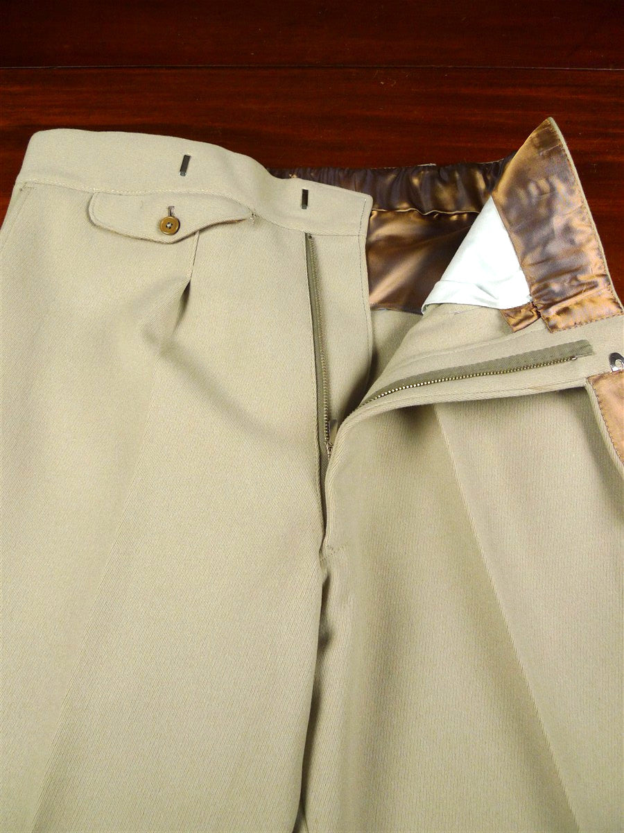 26/0219 fabulous extra-heavyweight immaculate beige cavalry twill country trouser 36
