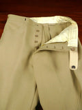 26/0220 fabulous extra-heavyweight immaculate beige cavalry twill riding trouser jodhpurs 34
