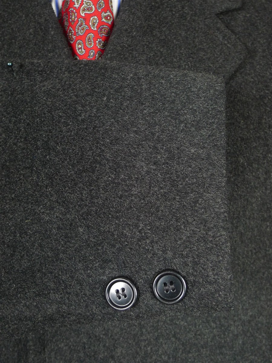 26/0236 immaculate heavyweight vintage charcoal grey crombie wool overcoat 42 regular