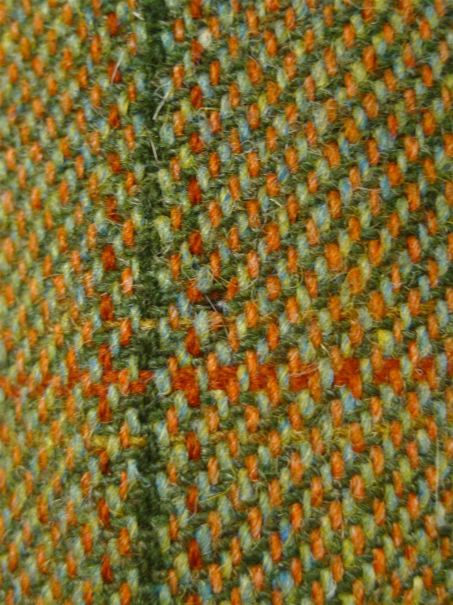 26/0244 p&j haggart of aberfeldy heavyweight green wp check tweed shooting jacket w/ action back 50 short to regular