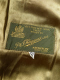 26/0244 p&j haggart of aberfeldy heavyweight green wp check tweed shooting jacket w/ action back 50 short to regular