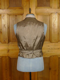 26/0240 vintage british grey wool country waistcoat 40-41