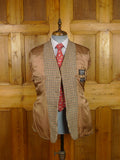 26/0254 immaculate vintage lambourne houndstooth check tweed sports jacket 39 short