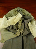 26/0258 heavyweight vintage savile row bespoke green wp check tweed trouser 33-37