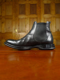 26/0301 church's black calf leather 'devon' chelsea boot uk 9.5 f