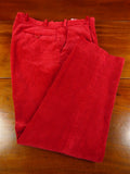 26/0279 immaculate william evans british red corduroy country trouser 36