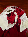 26/0279 immaculate william evans british red corduroy country trouser 36