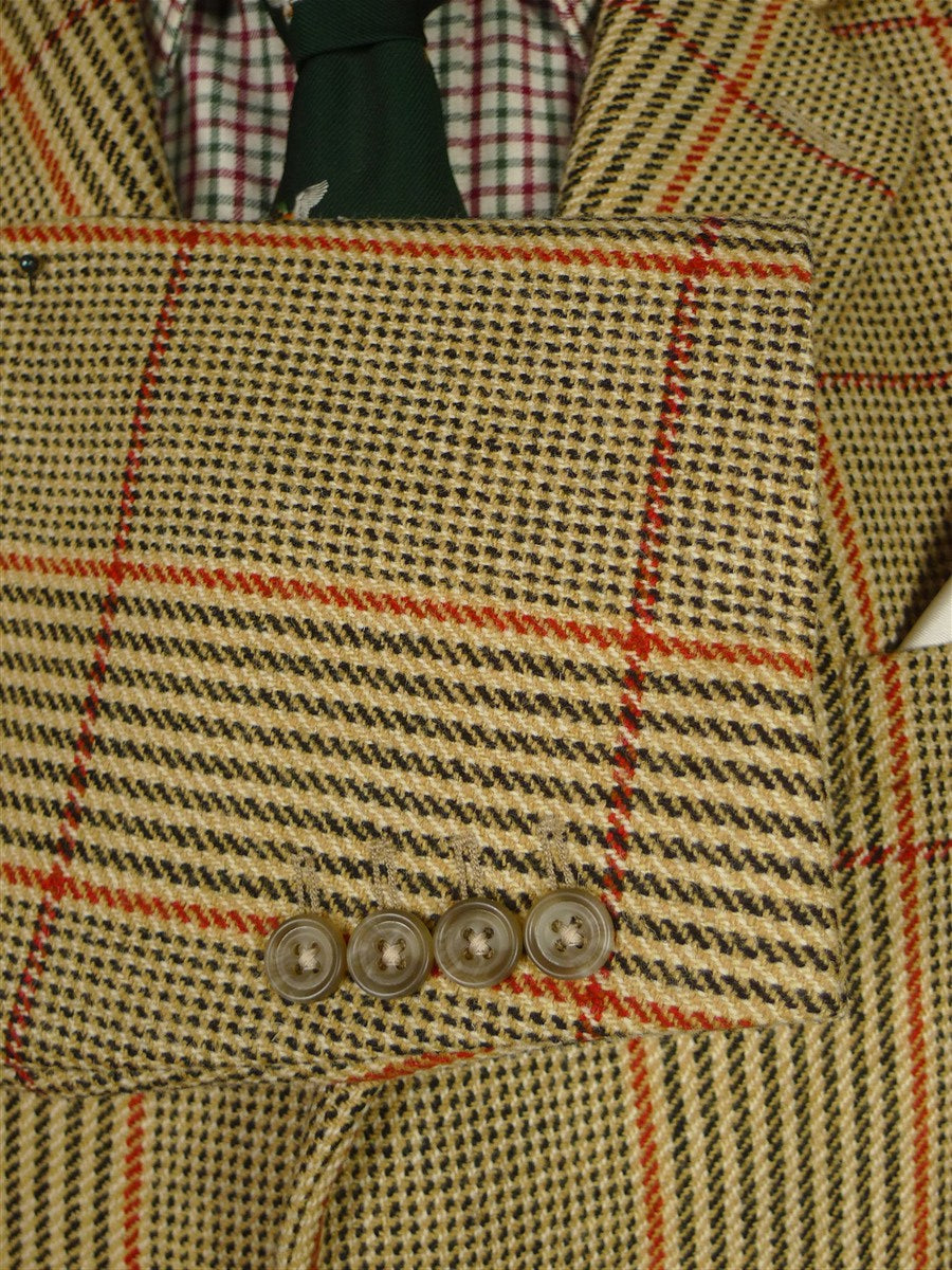 26/0270 immaculate 2018 perthshire estates bespoke sporting check tweed jacket and waistcoat 44 regular