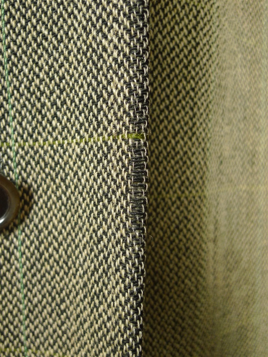 26/0272 vintage wells of mayfair savile row wp check tweed coat overcoat 40