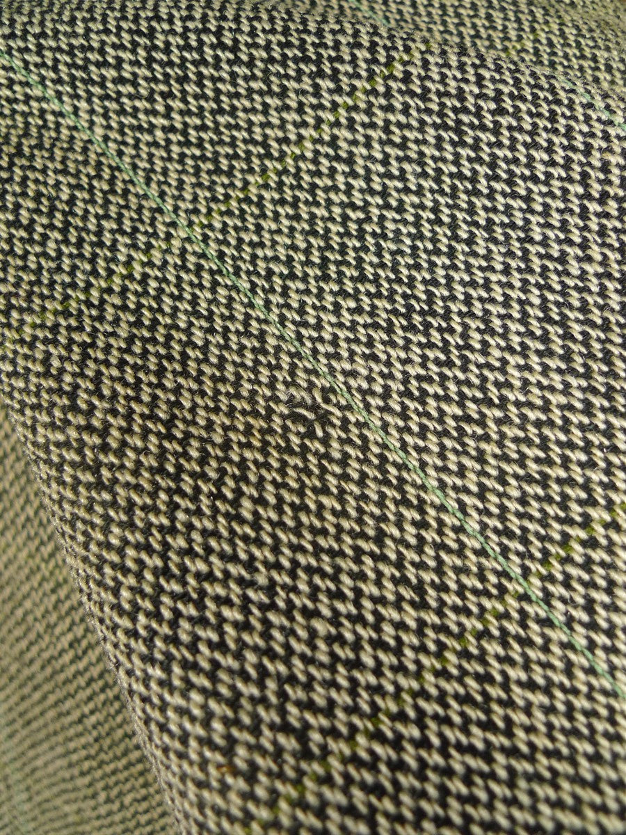 26/0272 vintage wells of mayfair savile row wp check tweed coat overcoat 40