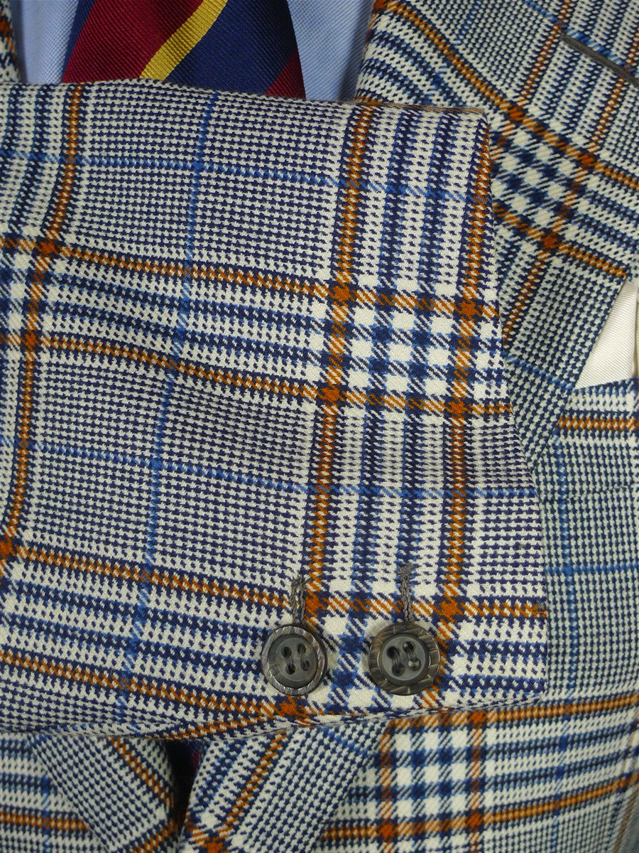 26/0285 beautiful vintage chester barrie for harrods grey bold check wool sports jacket blazer 40 regular