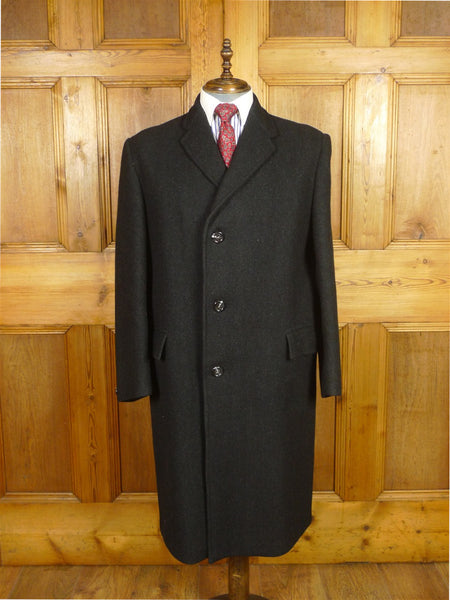 26/0292 vintage extra-heavyweight west of england wool overcoat coat 44