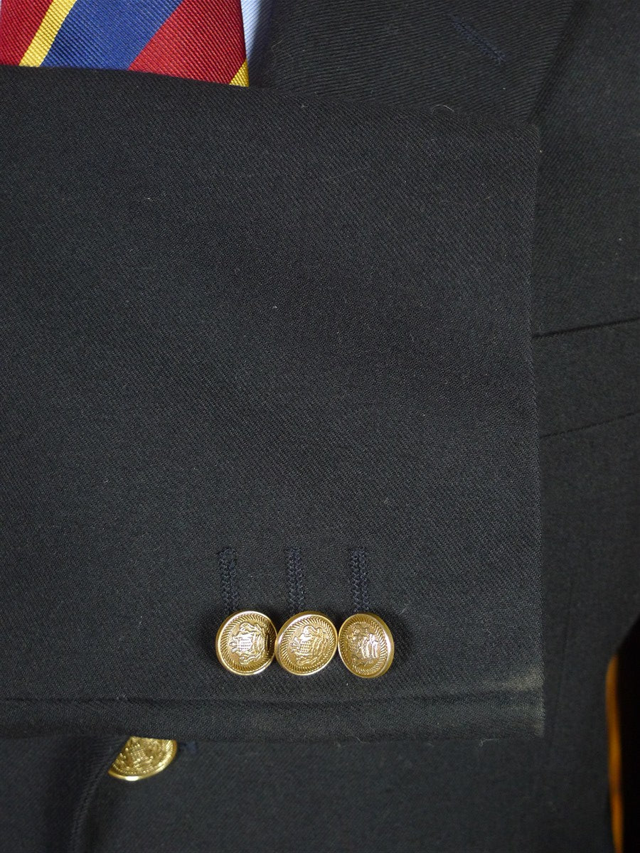 26/0296 near immaculate p&j haggart of aberfeldy black wool blazer 44 regular