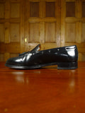 26/0342 alfred sargent black 'windsor' tassel loafer shoe uk 9