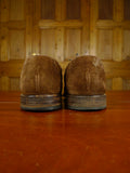 26/0344 loake chestnut brown suede brogue lace-up shoe uk 9.5