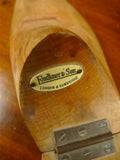 26/0404 genuine vintage wooden shoe block tree 7