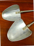 26/0409 genuine vintage british metal shoe block tree 8 - 9