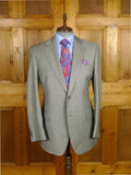 26/0450 immaculate magee grey pick weave pure wool suit 42 regular
