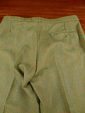 26/0468 vintage haggart of aberfeldy heavyweight green wp check 3-piece tweed suit - jacket / trouser / breeks - 42 regular