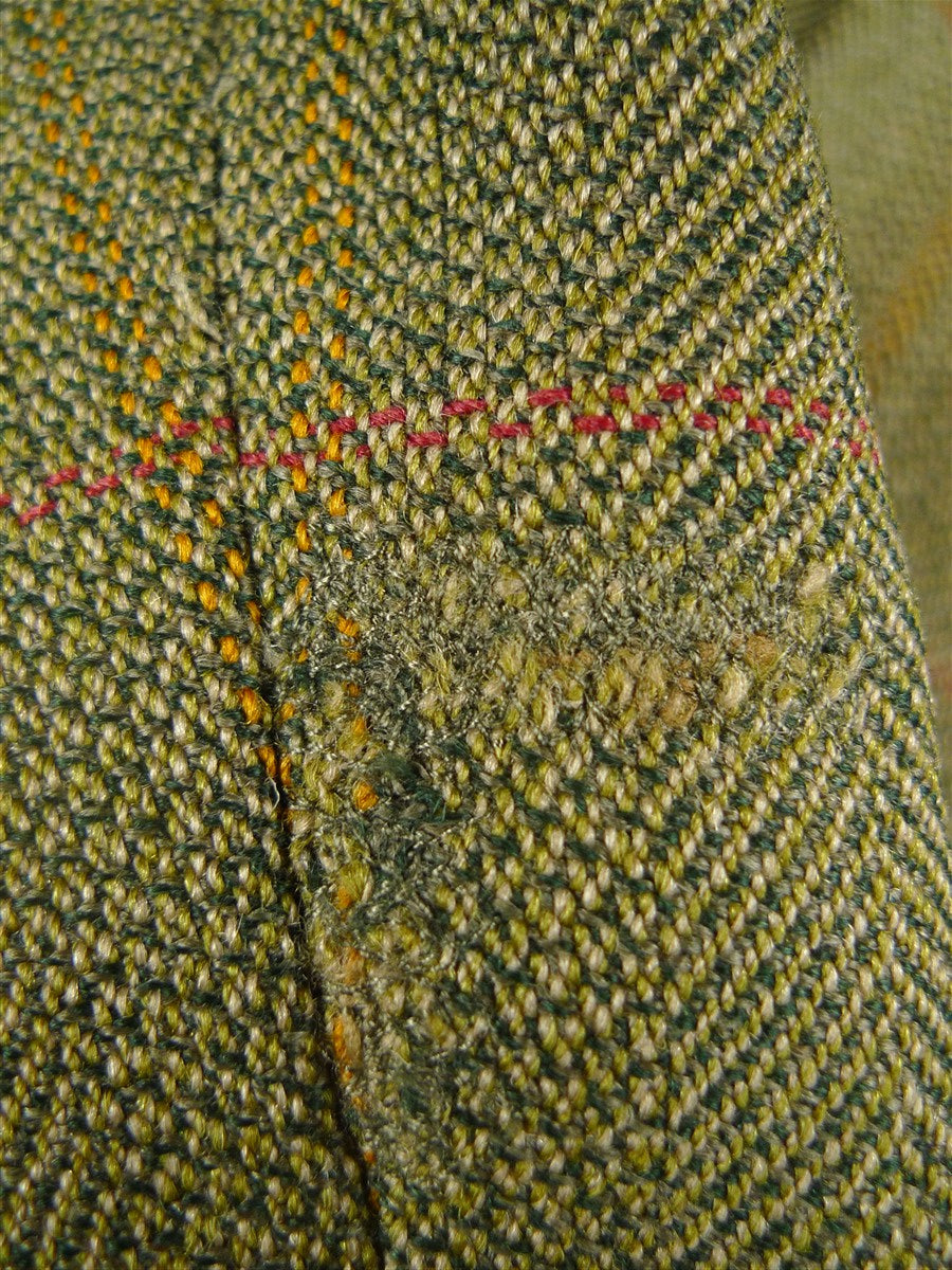 26/0468 vintage haggart of aberfeldy heavyweight green wp check 3-piece tweed suit - jacket / trouser / breeks - 42 regular