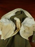 26/0468 vintage haggart of aberfeldy heavyweight green wp check 3-piece tweed suit - jacket / trouser / breeks - 42 regular