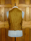 26/0483 vintage british heavyweight wp check tweed hacking jacket w/ ghillie collar & matching waistcoat 40 regular