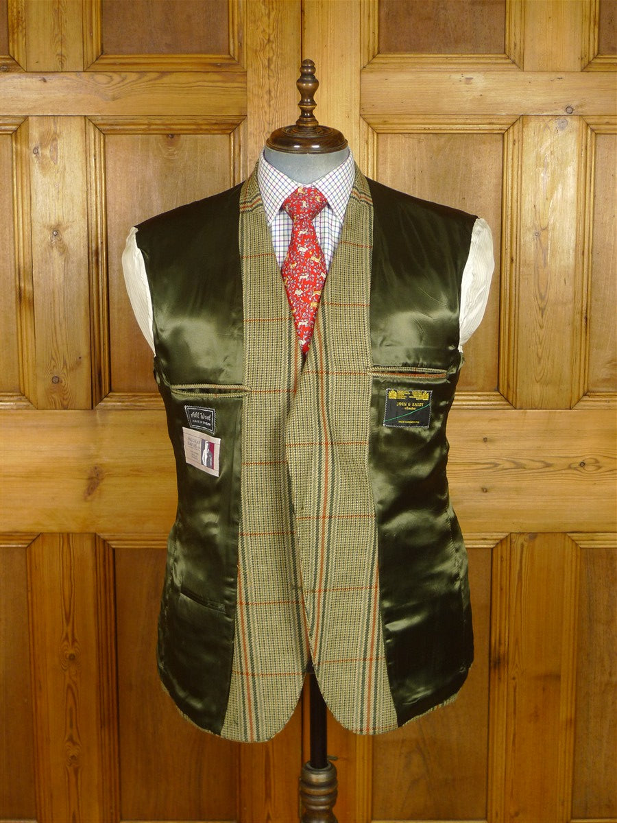 26/0494 immaculate john g hardy sporting check tweed jacket 44-45 short