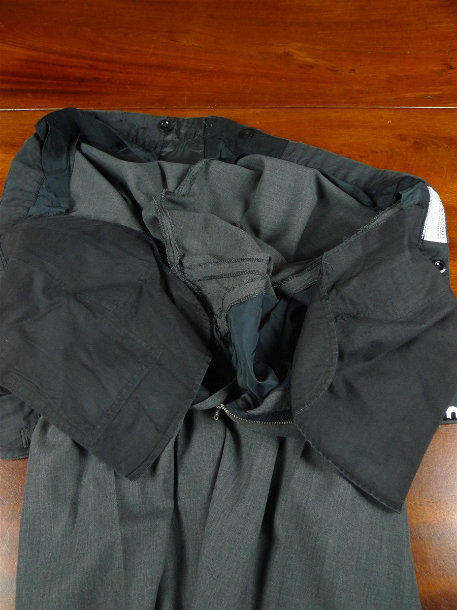 26/0505 maurice sedwell 2003 savile row bespoke grey wool trouser 41-46