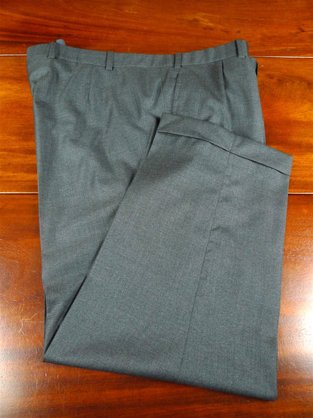 26/0506 immaculate savile row bespoke grey wool trouser 41-46
