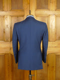 26/0504 vintage beale & inman italian wool & 20% mohair mid navy blue blazer 39 short