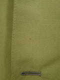 26/0520 beautiful 1960s madrid vintage khaki green 3/3 d/b mohair suit 44 regular