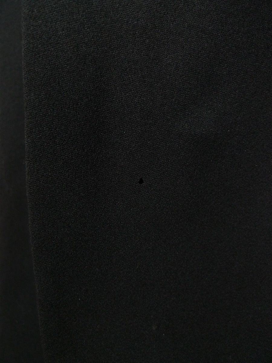26/0539 genuine antique black wool d/b frock coat w/ beautiful detailing 33 short