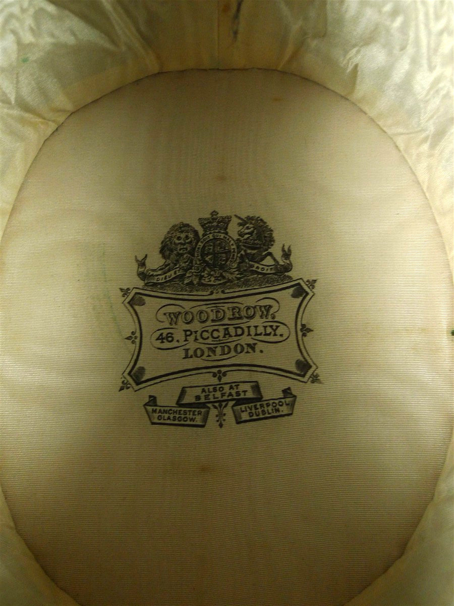 26/0557 wonderful genuine 1920s 1930s vintage folding opera top hat 57 cms