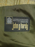 26/0566 immaculate vintage john g hardy green wp check tweed sports jacket 41-42 regular