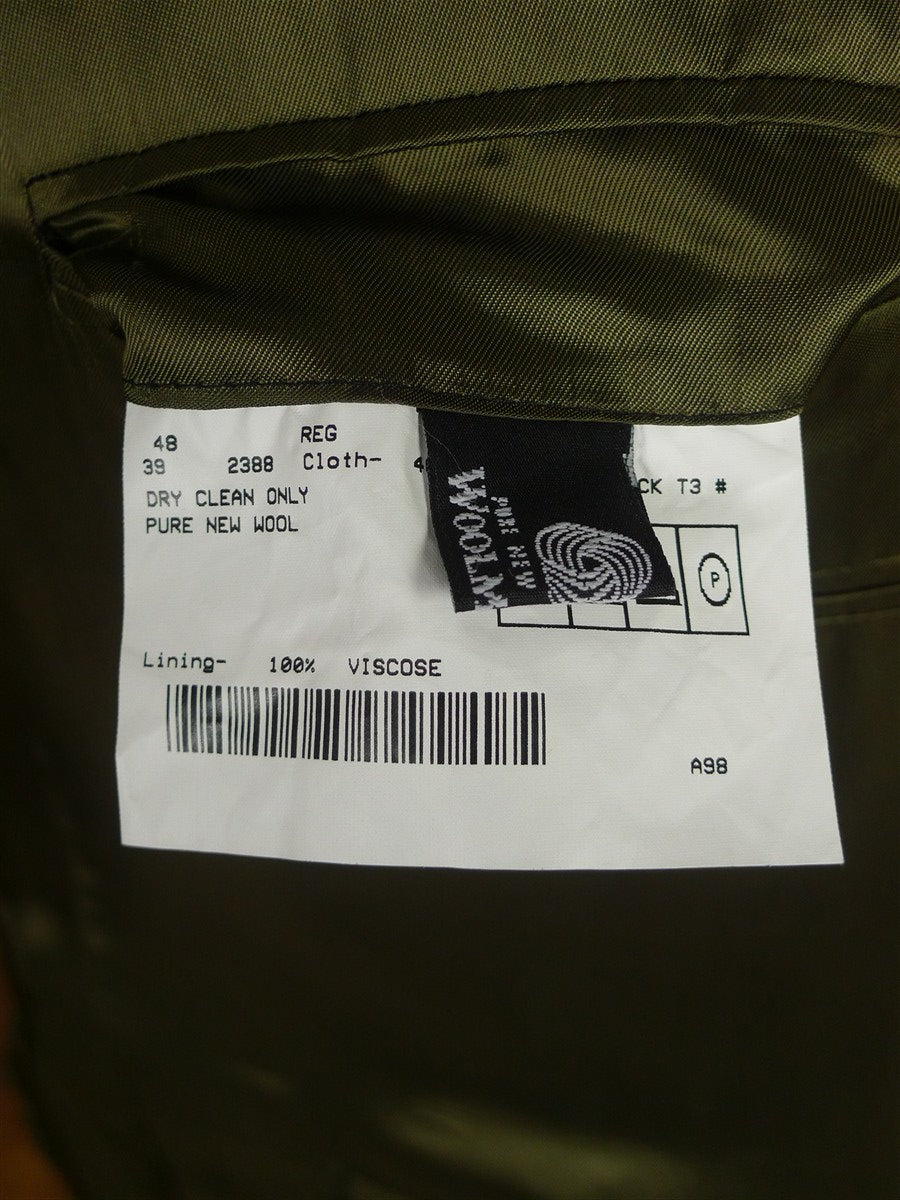 26/0570 immaculate extra-heavyweight p&j haggart of aberfeldy green wp check tweed shooting suit 48 regular