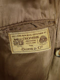 26/0573 near immaculate vintage crombie melton wool british warm overcoat 40 short